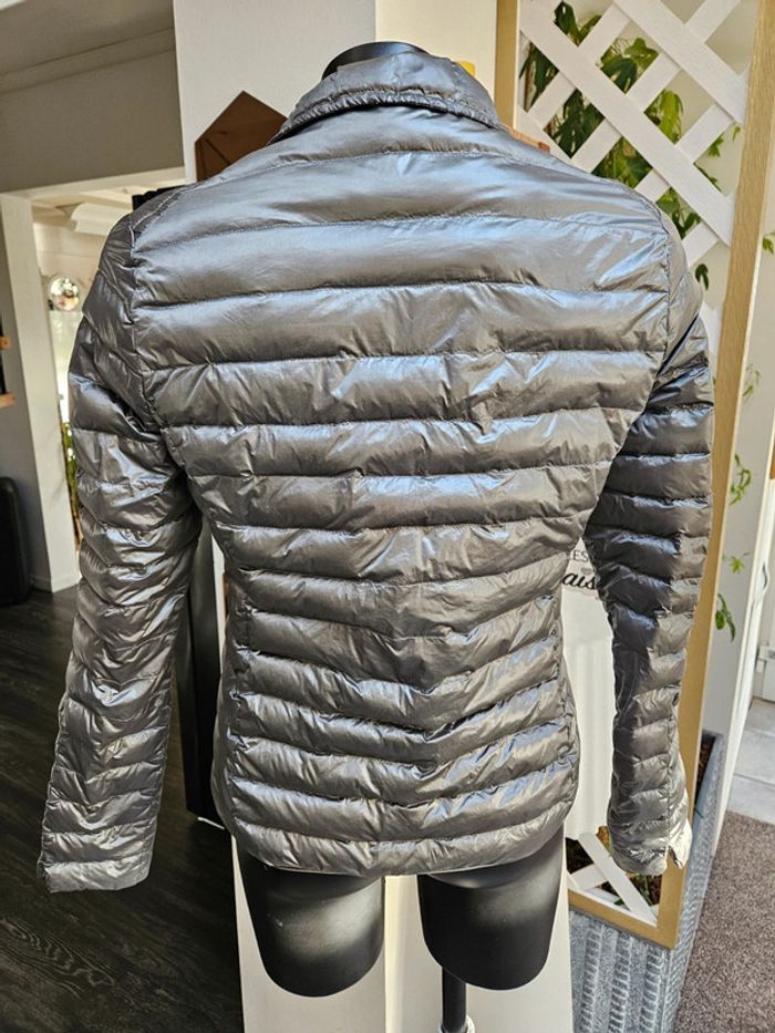 Sud Express doudoune grise taille S - photo numéro 6