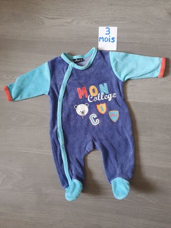 Pyjama 3mois garçon