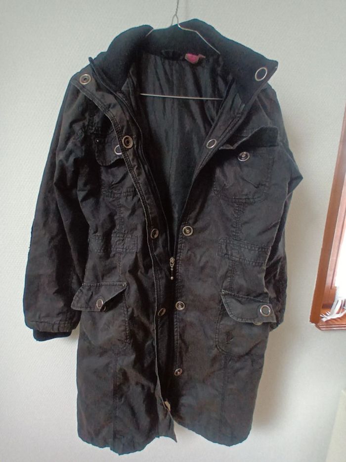 #manteau#12ans#noir#