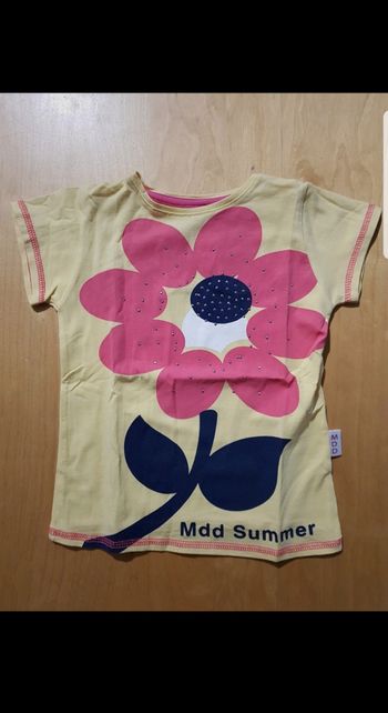 T-shirt manches courtes enfant fille 4 ans