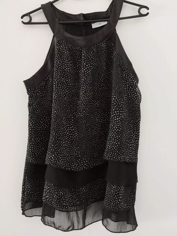 Débardeur bi matière