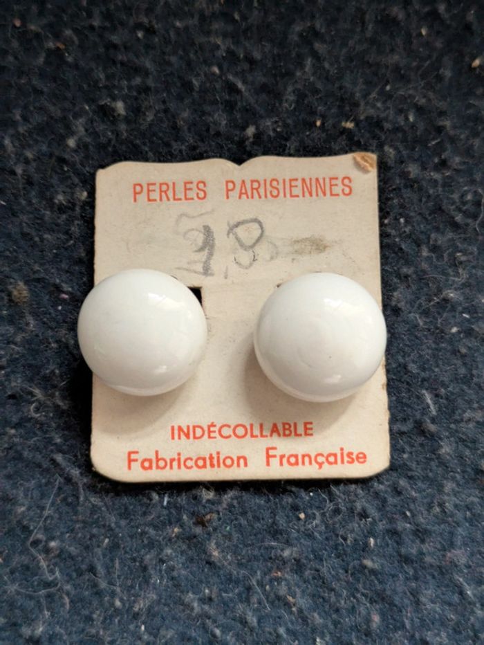 Boucles a clips années 60