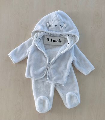 Ensemble polaire bébé 0-1 mois 