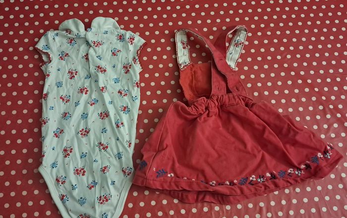 Ensemble body + robe taille 6 mois - photo numéro 3