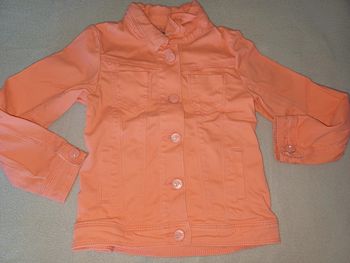 Veste en jean 6 ans fille