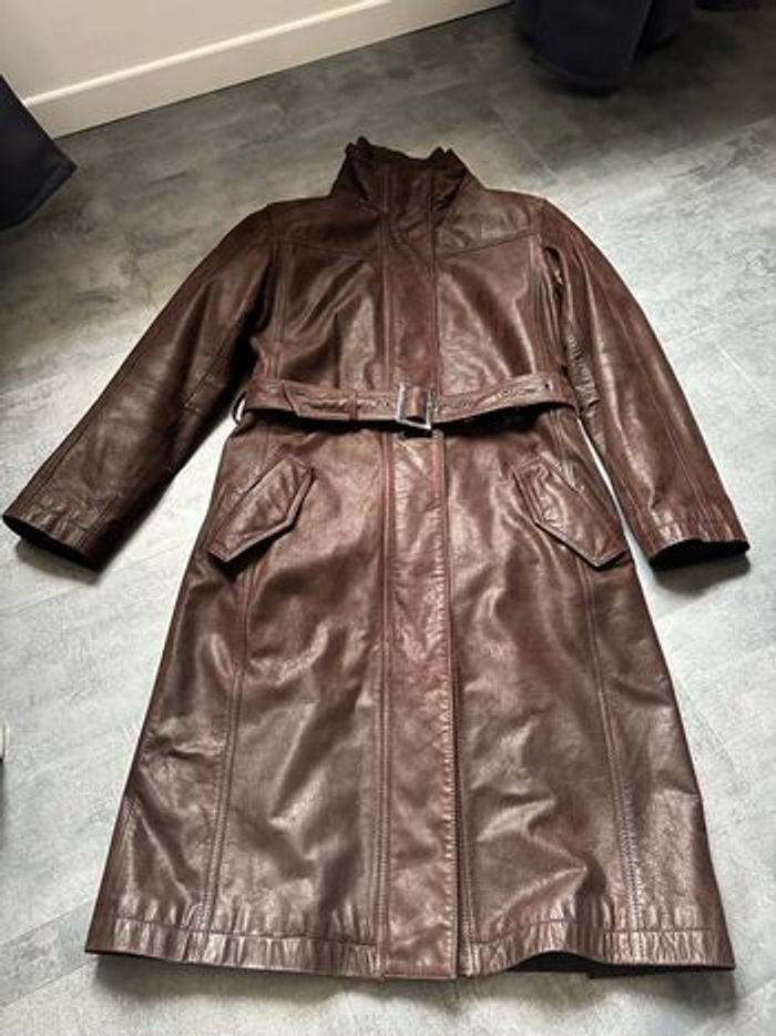 Manteau cuir femme Chevignon - photo numéro 3