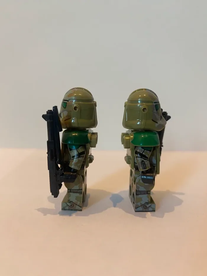 Figurine type lego 2 clones Kashyyks. Star Wars - photo numéro 2