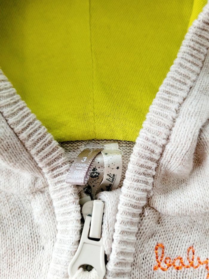 Gilet zippé "baby boy" - photo numéro 2