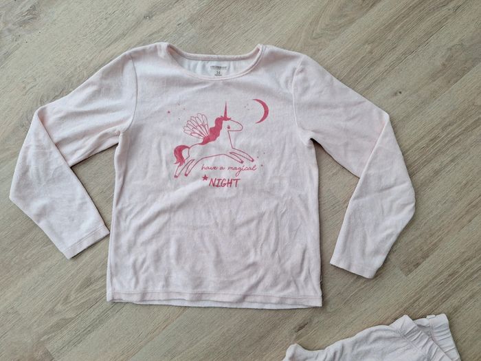 Pyjama 2 pièces pilou Licorne 14ans - photo numéro 2