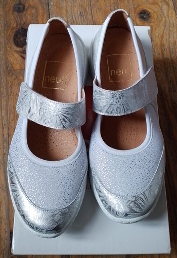 ballerines argentées Neut 36/37