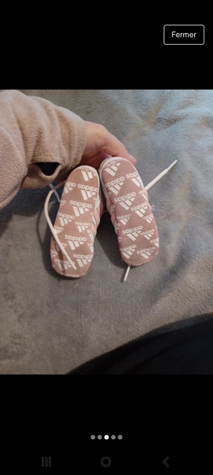 Chaussure souple Adidas 19 fille - photo numéro 3