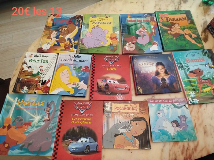 13 livres Disney