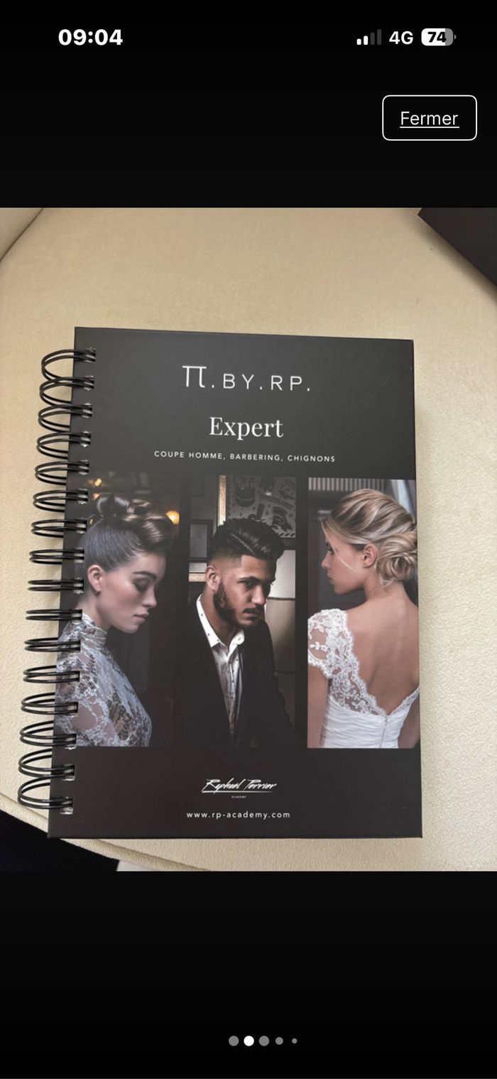 livre expert et perfectionnement coiffure de raphaël perrier - photo numéro 2
