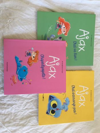 Lot de 3 tomes d’Ajax