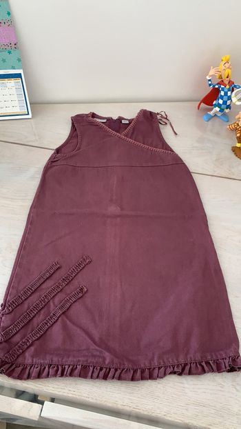 Robe prune 6 ans Kiabi