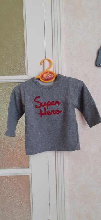 Sweat-shirt garçon 12 mois 