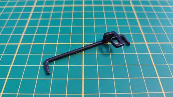 Axe de roue pièce détachée miniature 1/18 Citroën traction 15cv 1952 Maisto #B36
