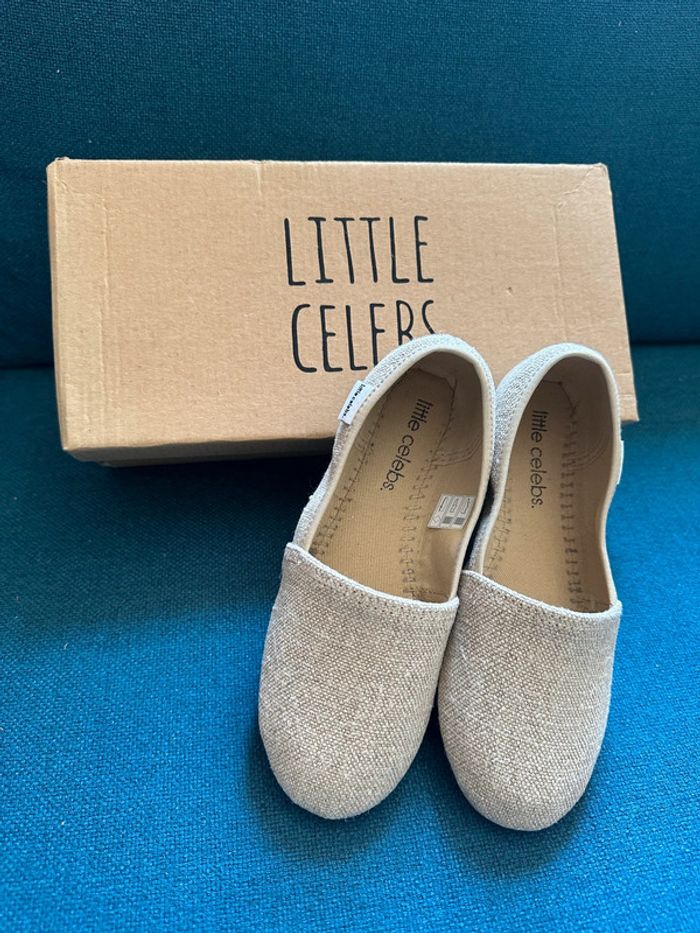Chaussons Little Celebs gris beige 32 - photo numéro 2