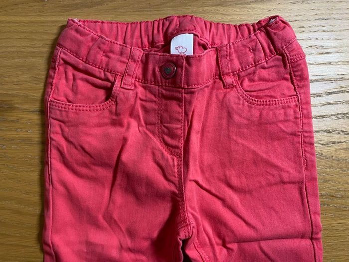 Baby Club Pantalon rose foncé Taille 18 mois - photo numéro 4