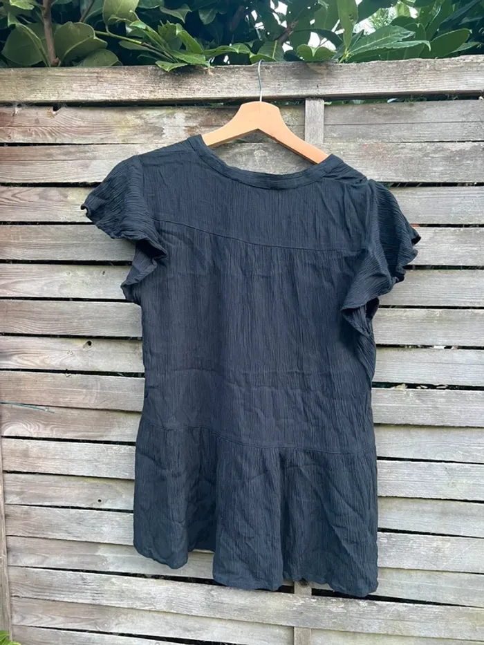 Blouse noire Promod – Taille estimée M – Très bon état - photo numéro 5