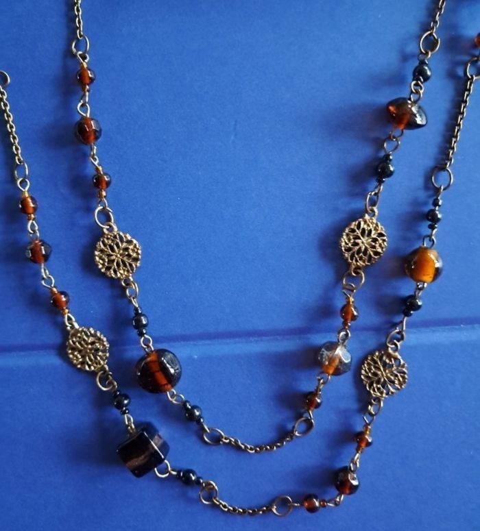 Collier fantaisie long NEUF pour femme - photo numéro 6