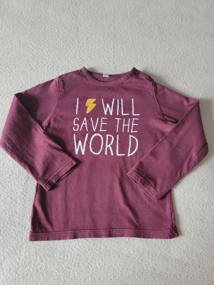 T-shirt manches longues 3 ans 94 cm