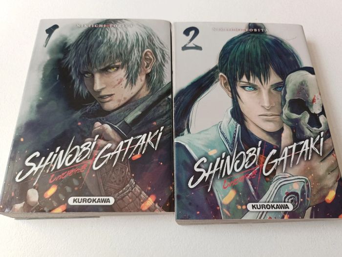 Lot de 2 Mangas Shinobi Gataki