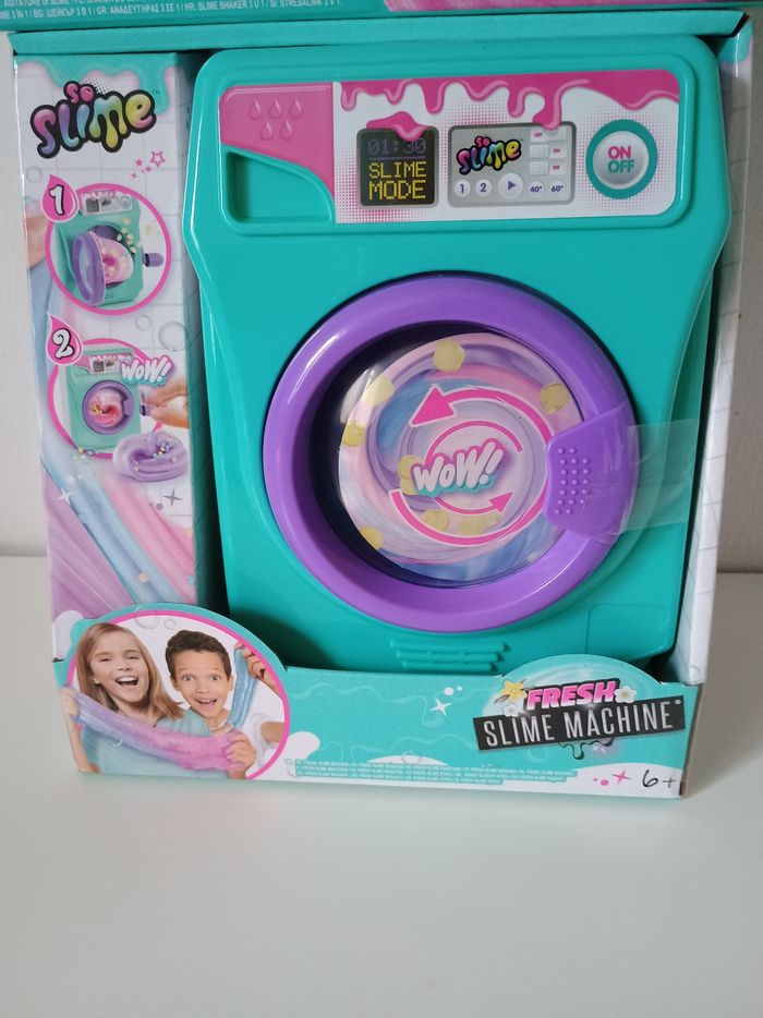 Magnifique lot de slime parfait pour offrir machine à laver et shaker - photo numéro 3
