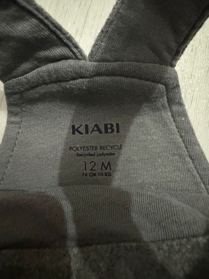 Salopette grise kiabi 12 mois - photo numéro 3