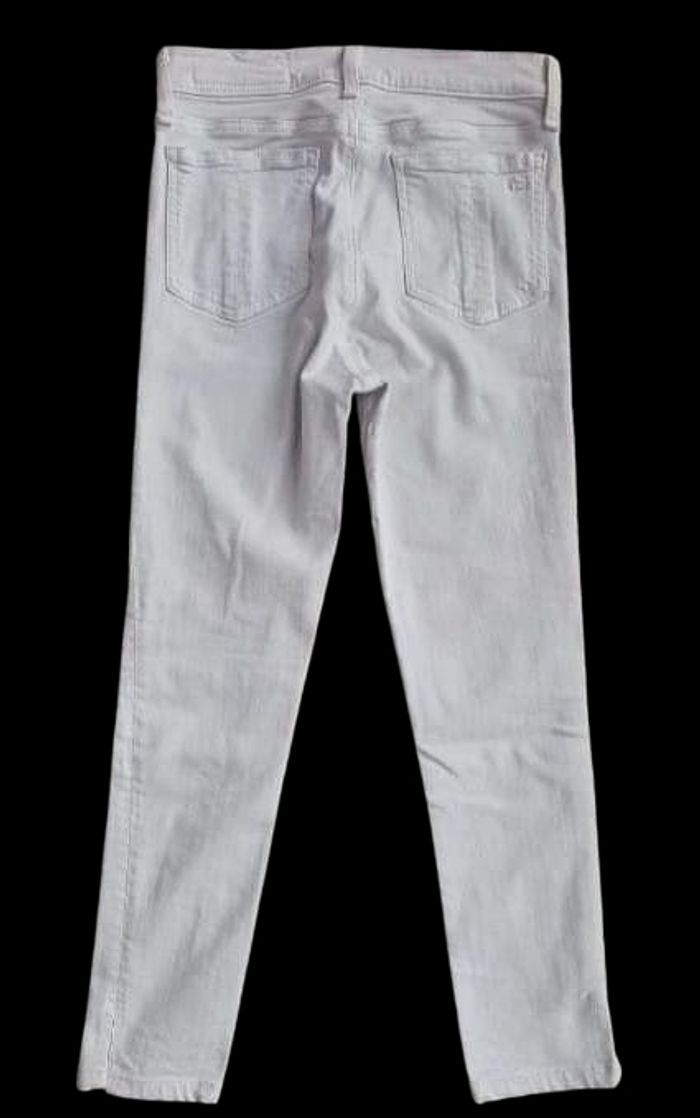 Jean Blanc Rag & Bone Slim Strech - Taille 24 (34FR)
- photo numéro 3