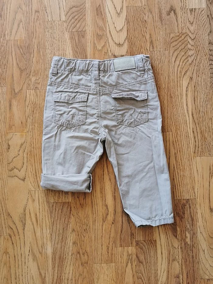 Pantalon-short léger gris clair Obaïbi 6 mois - photo numéro 3