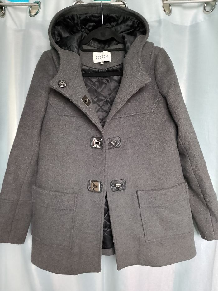 Manteau en laine vierge Claudie Pierlot - photo numéro 5