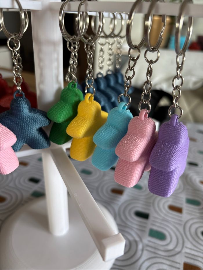Porte clé Meeple - photo numéro 3