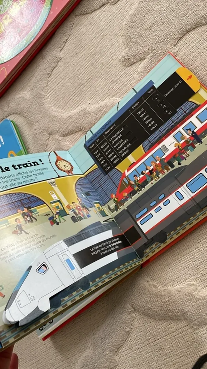 Lot de 9 livres Kididoc Nathan – livres interactifs enfants - photo numéro 9