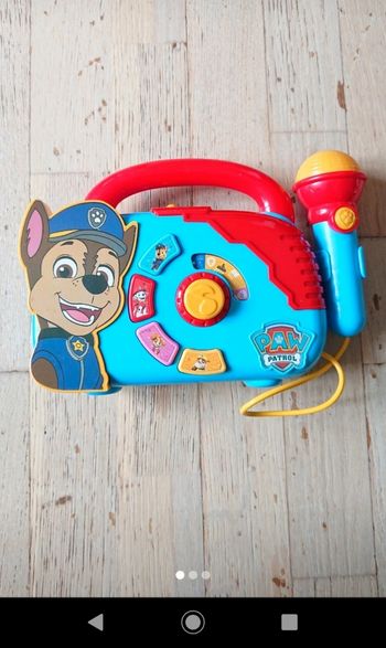 Microphone "pat patrouille"