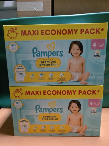 2 cartons pampers premium protection T4
