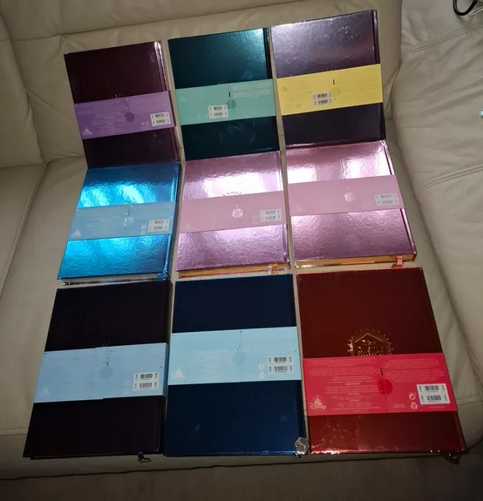 Lot de carnets livres cahiers castle collection disney princesse - photo numéro 15