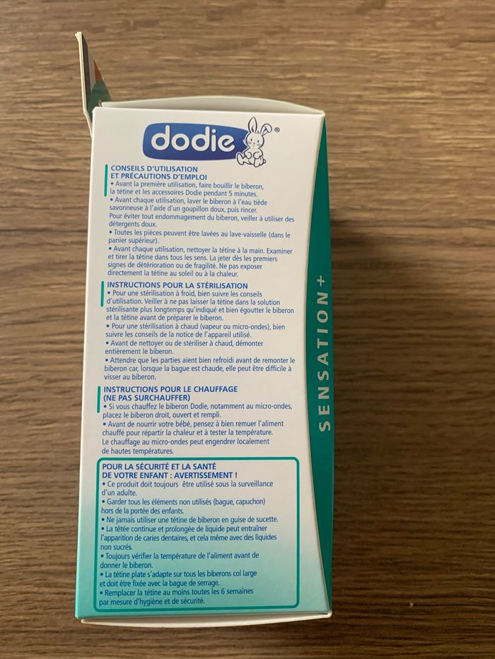 Biberon Dodie 0/6 mois 150 ml - photo numéro 4