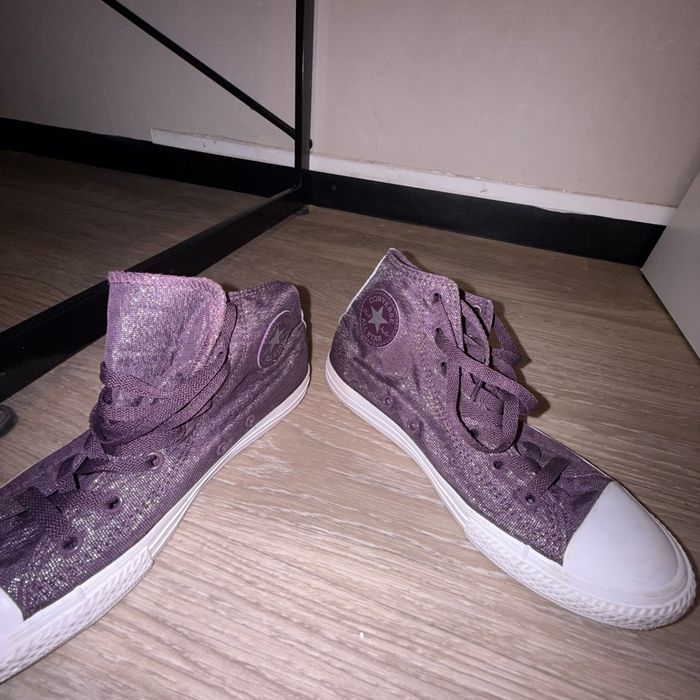 Converse violet - photo numéro 4