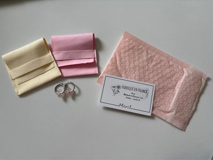 Créole pendentif fleur - photo numéro 2