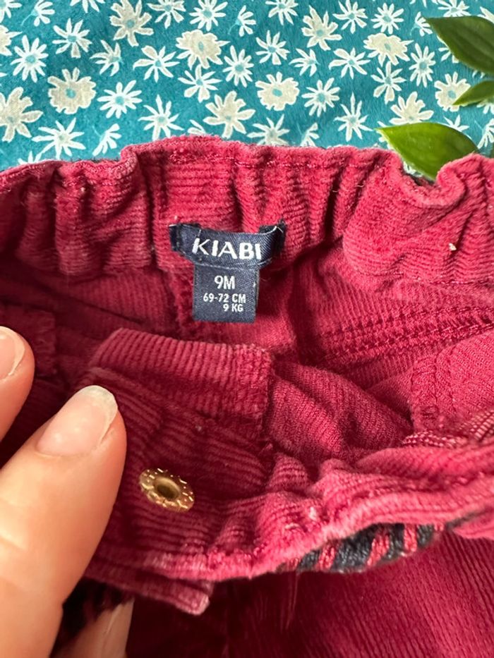 Jean velours 9 mois - photo numéro 3