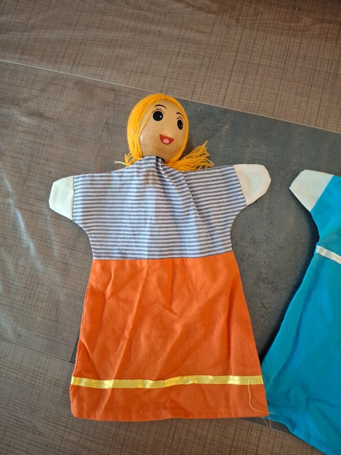 Marionnette vintage 2 personnage - photo numéro 4