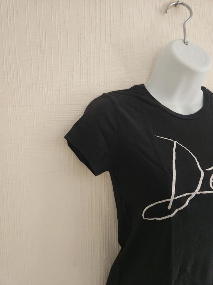 Tee-shirt manches courtes noir Le Temps des Cerises 🍒 XXS - photo numéro 2