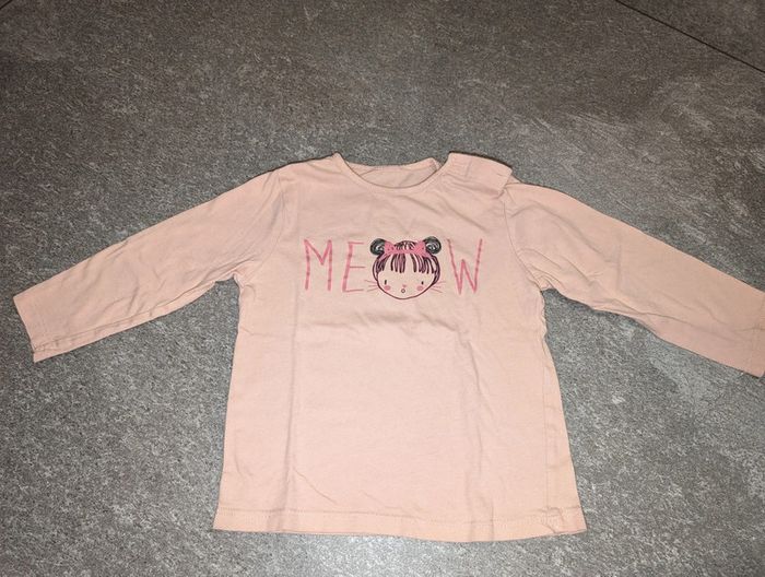 T-shirt à manches longues fille 3 ans