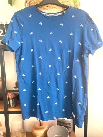 T-shirt homme motif volant de badminton
