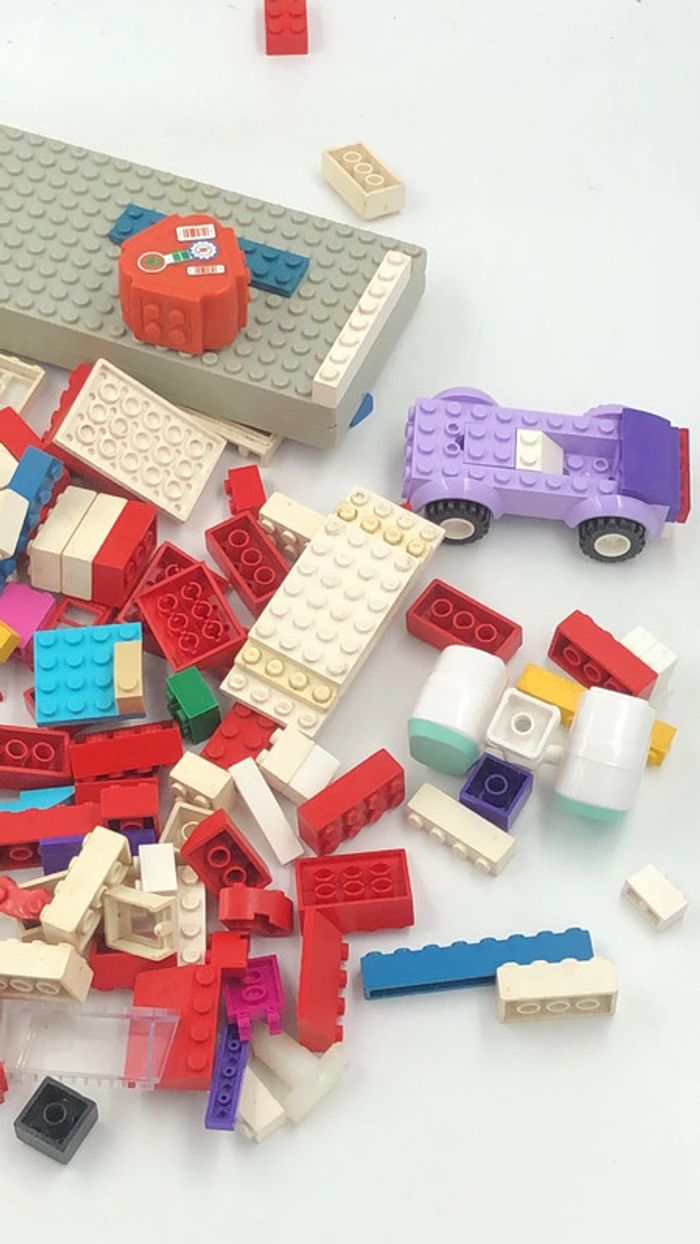 Lot de pièces de Lego en vrac / Lego assez ancien - photo numéro 3