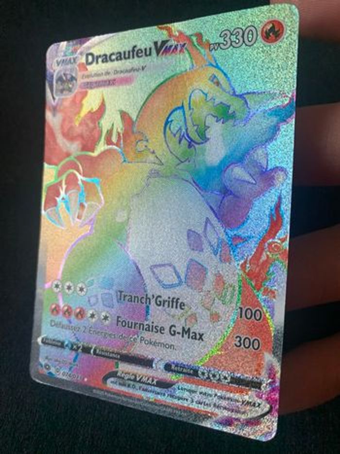 Dracaufeu Vmax CPA 74 La voie du Maitre Played - photo numéro 2