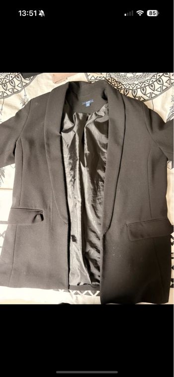 blazer noir 