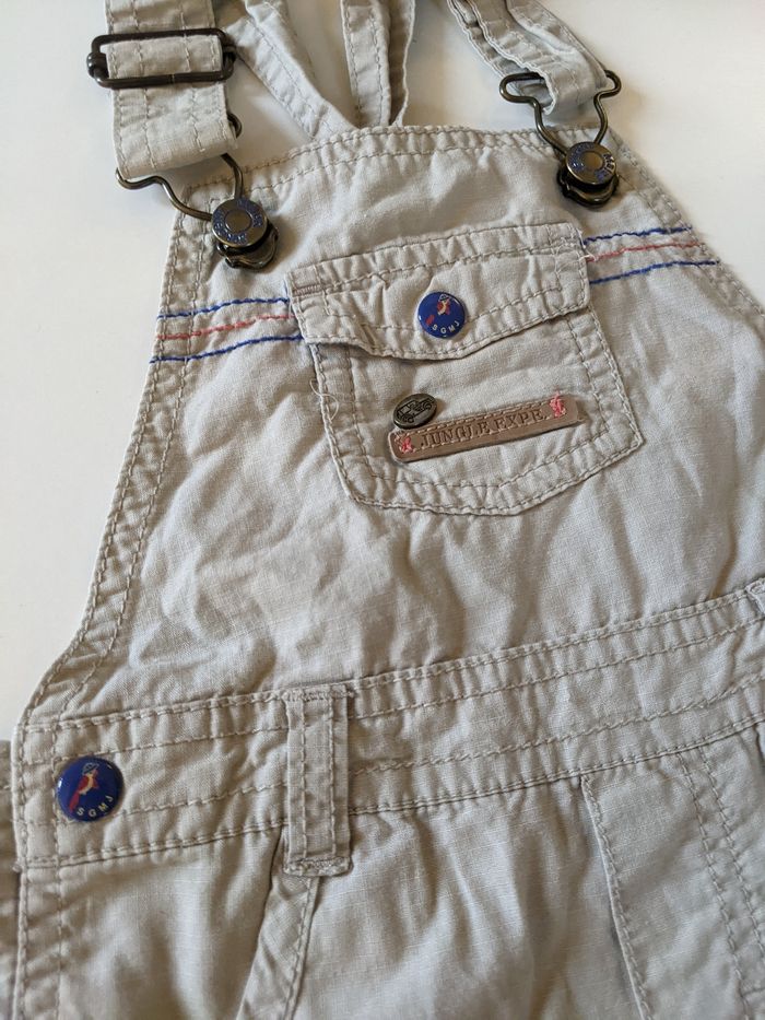 Salopette beige Sergent major 9 mois 71 cm - photo numéro 2