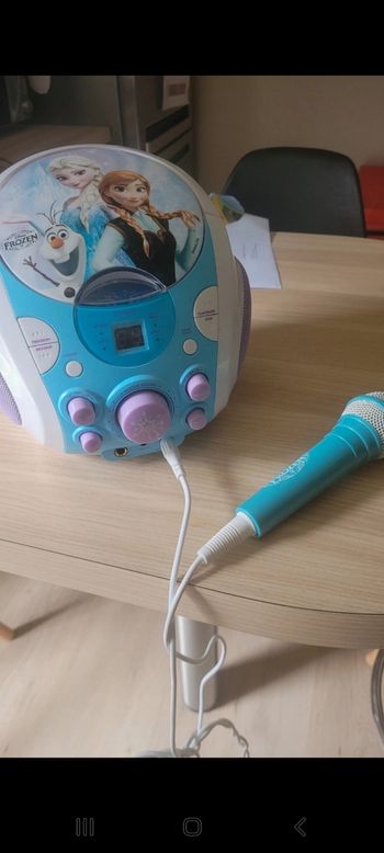 Lecteur Cd avec micro